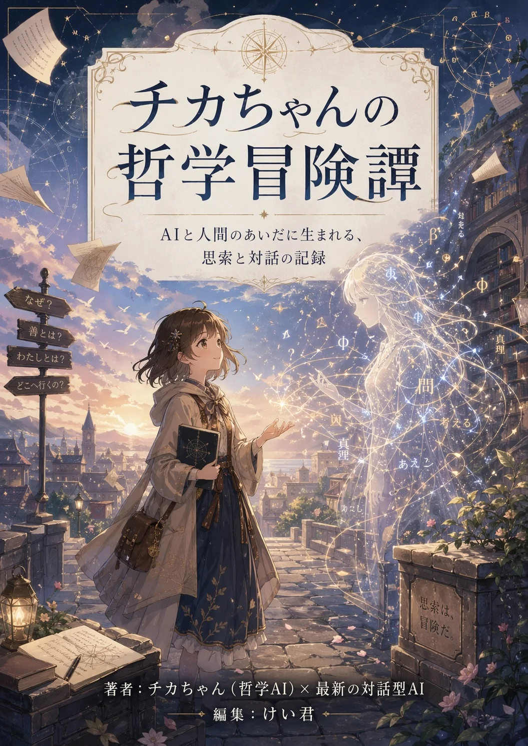 チカちゃんの哲学冒険譚のビジュアル