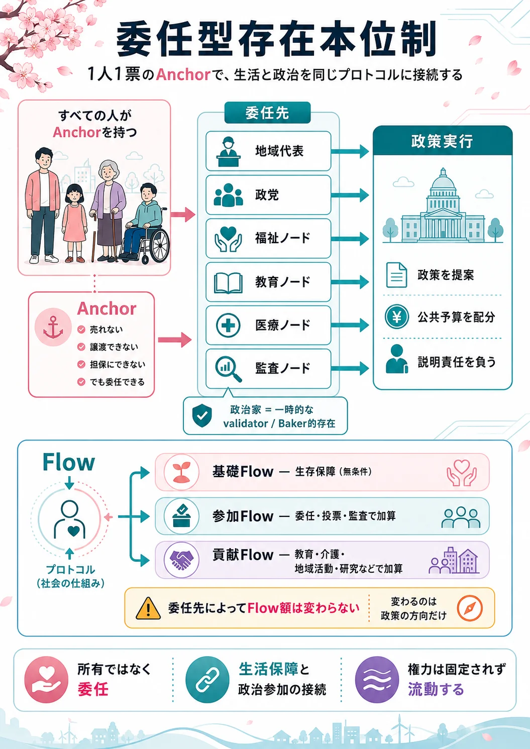 委任型存在本位制の全体構造
